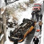 photo by Rick Barbero of an accident in Beckley WV.